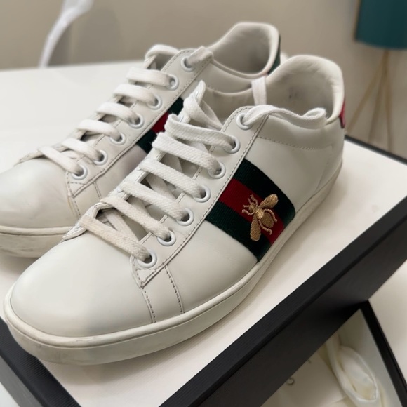 Gucci Ace Sneakers with Box and Dustbags, Size 36, Excellent preloved condition. - Picture 1 of 13